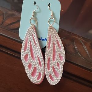 Faux Leather Earrings